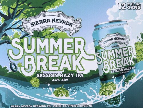 Sierra Nevada Brewing Co. Summer Break IPA Perspective: front
