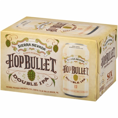 Sierra Nevada Brewing Co. Hop Bullet Double IPA Perspective: front