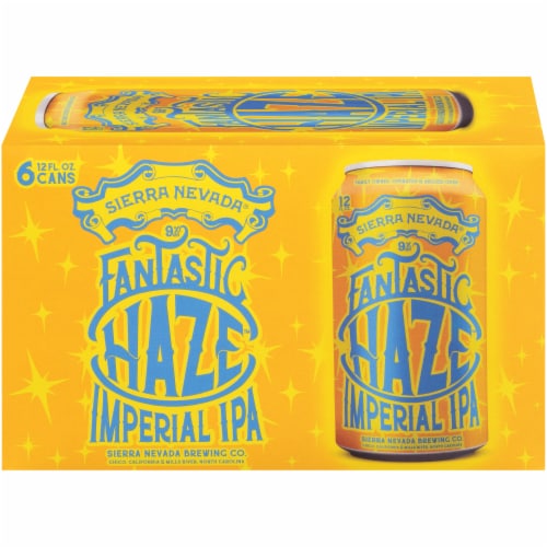 Sierra Nevada Fantastic Haze Imperial IPA Perspective: front