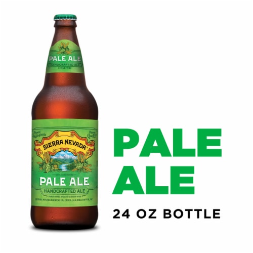 Sierra Nevada® Brewing Co. Pale Ale Single Bottle Perspective: front