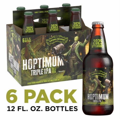 Sierra Nevada Hoptimum Triple IPA Craft Beer Perspective: front