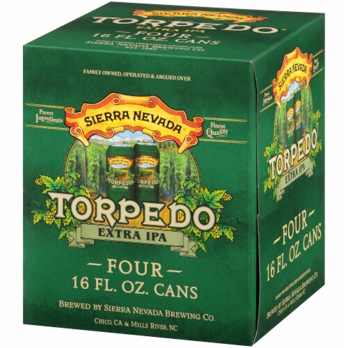 Sierra Nevada Brewing Co. Torpedo Extra IPA Perspective: front