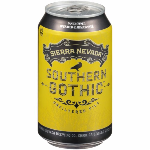 Sierra Nevada Brewing Co. Southern Gothic Unfiltered Pilsner Perspective: front
