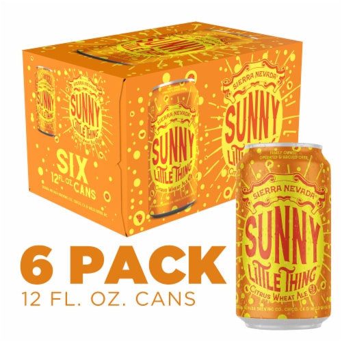 Sierra Nevada® Sunny Little Thing™ Citrus Wheat Ale Perspective: front