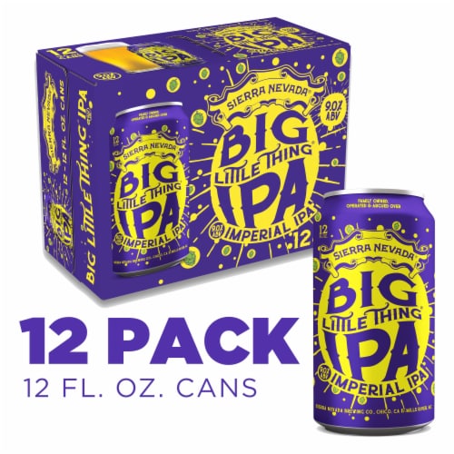 Sierra Nevada Brewing Co. Big Little Thing IPA Beer Perspective: front