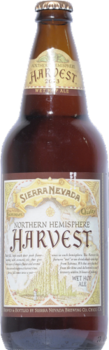 Sierra Nevada Brewing Co. Northern Hemisphere Harvest Wet Hop Ale Beer Perspective: front