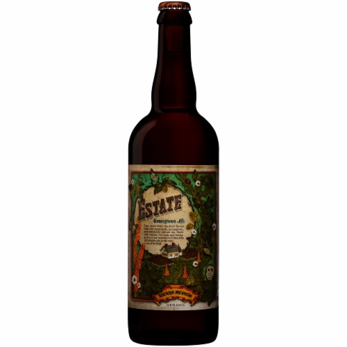 Sierra Nevada Brewing Co. Organic Homegrown Ale Beer Perspective: front