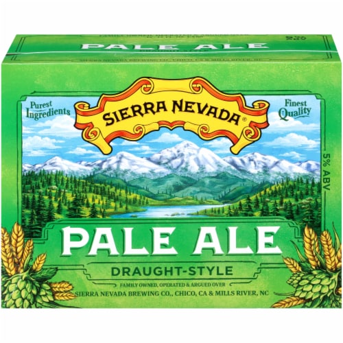 Sierra Nevada Draught-Style Pale Ale Beer Perspective: front