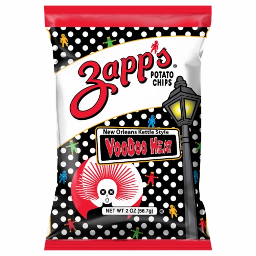 Zapp's® Voodoo Heat New Orleans Kettle Style Potato Chips Perspective: front