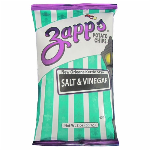 Zapp's® Salt & Vingear Potato Chips Perspective: front