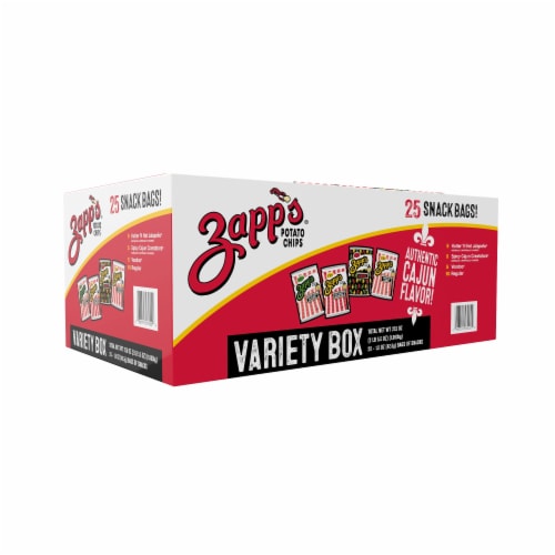 Zapp's® Potato Chip Snack Bags Variety Pack Perspective: front