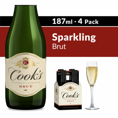 Cook’s California Champagne Brut White Sparkling Wine