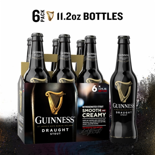 Guinness Draught Stout Beer Perspective: front