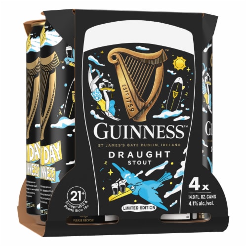 Guinness™ Draught Stout Beer Perspective: front