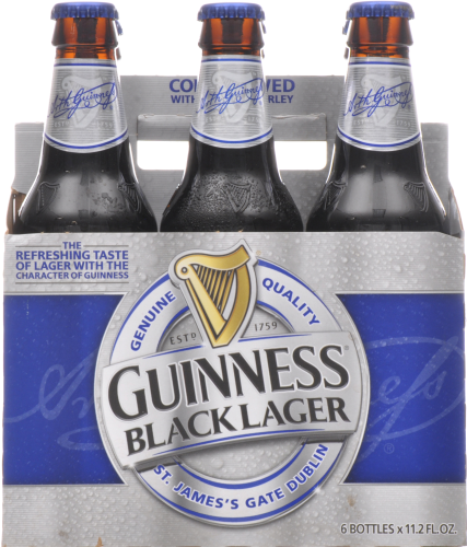 Guinness Black Lager Perspective: front