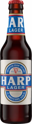 Harp Lager Perspective: front