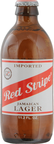 Red Stripe Perspective: front