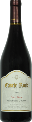 Castle Rock Pinot Noir Red Wine Perspective: front