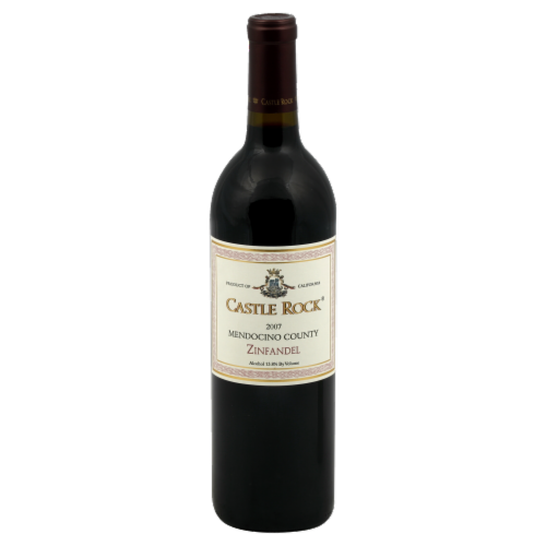 Castle Rock Winery Zinfandel Perspective: front