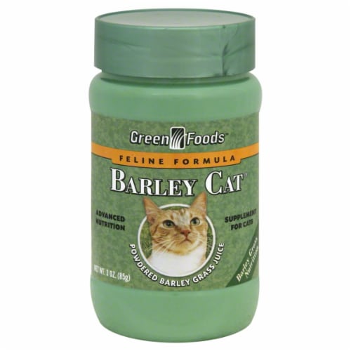 Green Foods Barley Cat Dietary Supplement Perspective: front