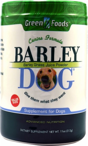 Can dogs eat barley grass powder