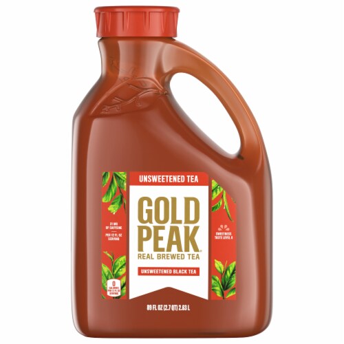 Gold Peak® Unsweetened Black Tea Perspective: front