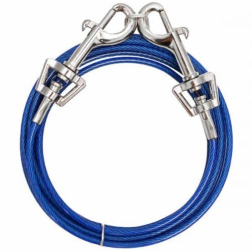 Tie-Out Swivel Snap 15ft Medium Perspective: front