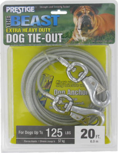Prestige Beast Extra Heavy Dog Tie Out 1 Count Kroger