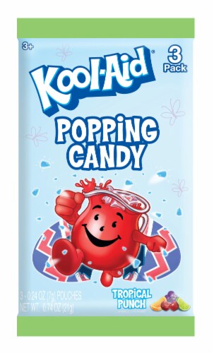 Kool-Aid Popping Candy 3 Count Perspective: front