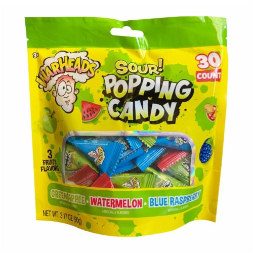 Warheads® Sour Popping Candy Perspective: front