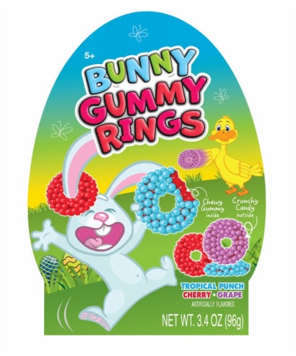 Kool-Aid® Candy-Coated Gummy Bites Egg Box Perspective: front