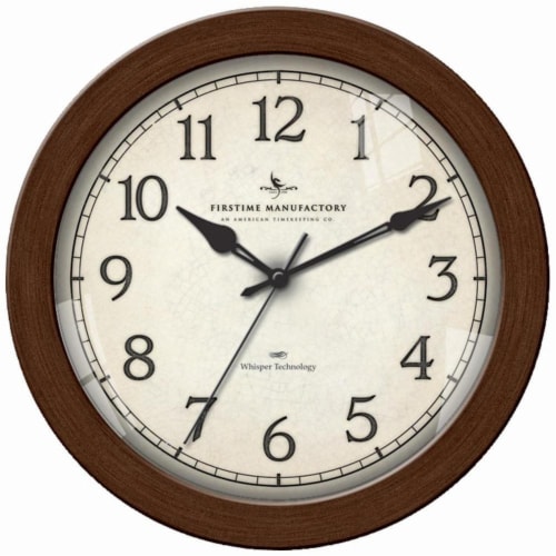 FirsTime Bronze Slim Clock Perspective: front