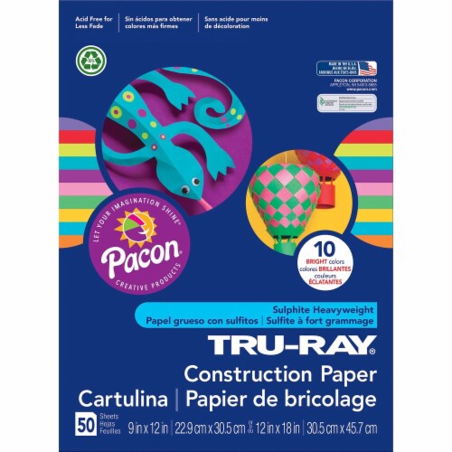 Tru-Ray  Construction Paper 102940 Perspective: front