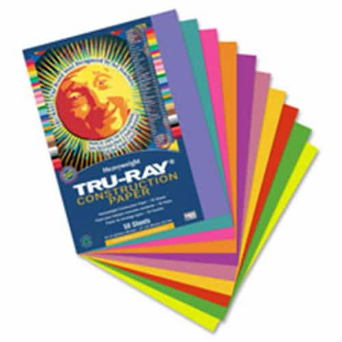 Pacon Tru-Ray Construction Paper, 76lb, 12 X 18, Violet, 50/Pack 103041, 1  - Fry's Food Stores