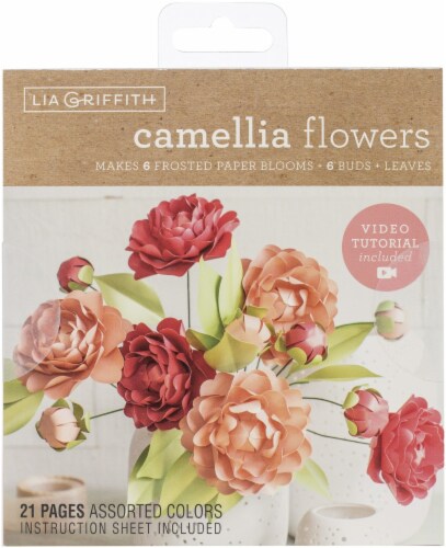 Lia Griffith Paper Stack 6 X6.5 24/Pkg-Camellia, 1 count - Kroger