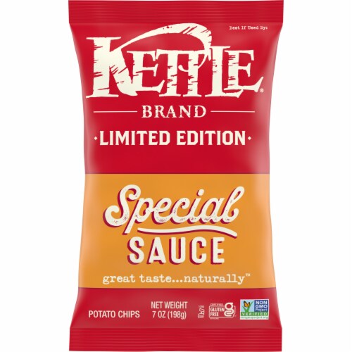 Kettle Brand® Limited Edition Special Sauce Kettle Potato Chips, 7