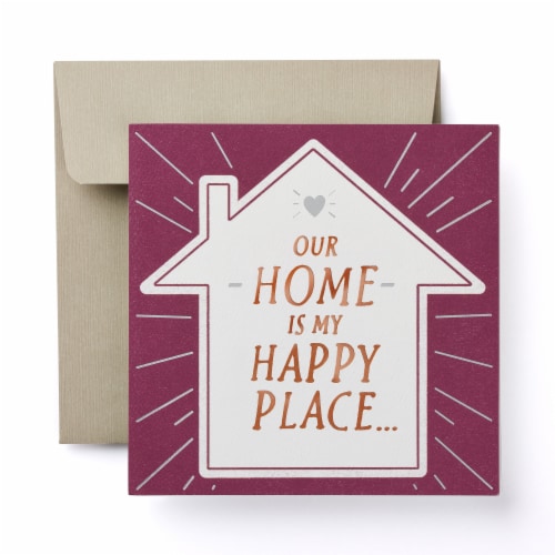 American Greetings Thinking of You Card (Happy Place) Perspective: front