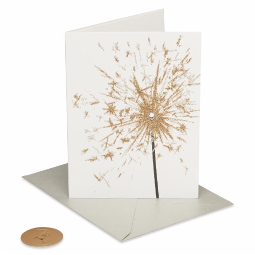 Papyrus Birthday Card (Sparkler) Perspective: front