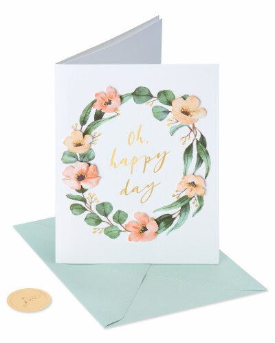 Papyrus Bridal Shower Card (Happy Day) Perspective: front