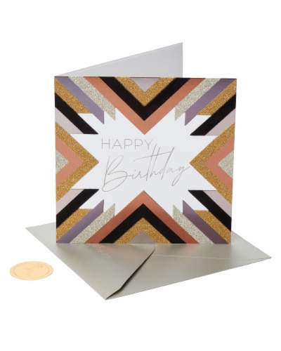 Papyrus Birthday Card (Good Things) Perspective: front