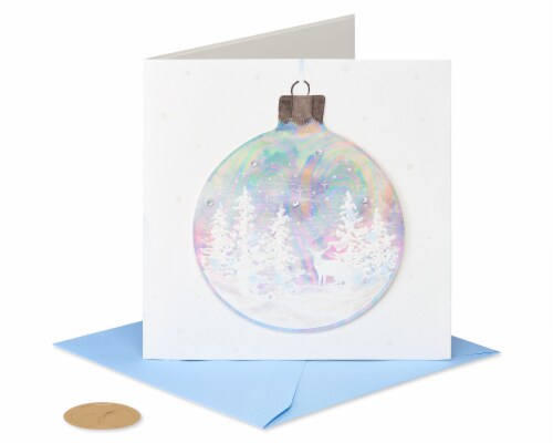 Papyrus Christmas Card (Ornament) Perspective: front