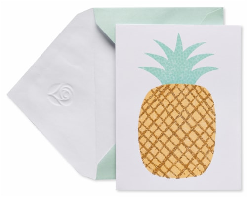 American Greetings Pineapple Blank Cards and Envelopes (#17) Perspective: front