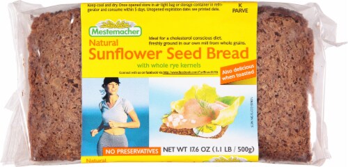 Mestemacher Sunflower Seed Bread Perspective: front