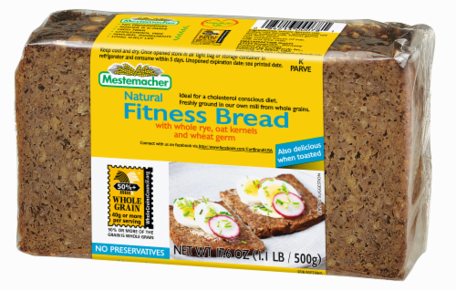 Mestemacher Natural Fitness Bread Perspective: front