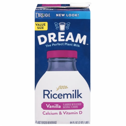 Rice Dream Vanilla Rice Drink Perspective: front