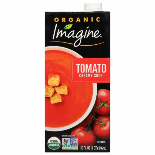 Pacific Foods Creamy Tomato Basil Soup Organic Gluten Free - 32 oz