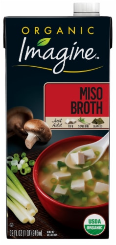 Imagine Organic Miso Broth Perspective: front
