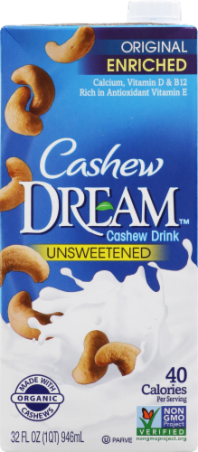 Dream Cashew Drink - Unsweetened Perspective: front