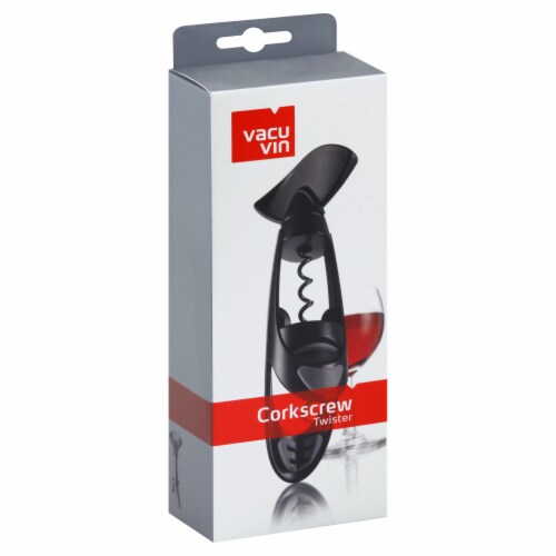 Vacu Vin 3-in-1 Waiter's Corkscrew - Black | Modern Quests