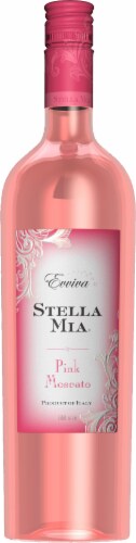 Evviva Stella Mia Pink Moscato Perspective: front